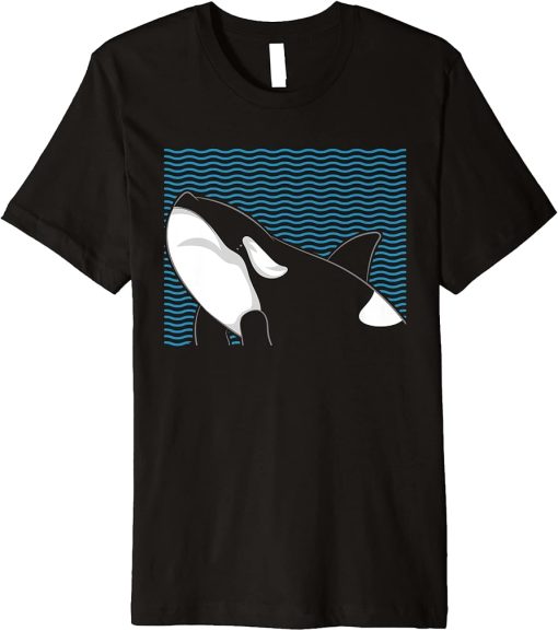 Ocean Animal Killer Whale Lover Orca Premium T-Shirt