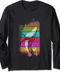 Retro Orca Long Sleeve T-Shirt